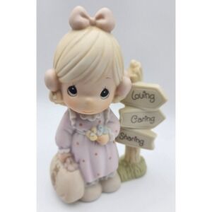 C-0013 Precious Moments 1992 "Loving, Caring‎ and Sharing Along The Way"